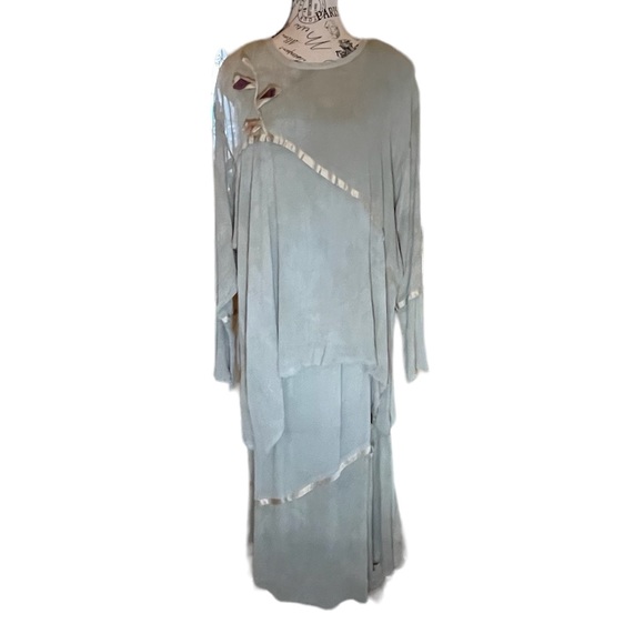 SA2 Dresses & Skirts - Rare Find❣️ SA2 Vintage 3pc Dress/Slip with Skirt & Top Plus Size 2X Sage Green